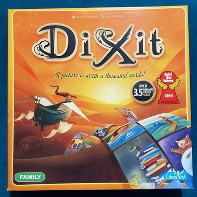DIXIT Board Game 2018 OPEN BOX Libellud Asmodee Family Kids