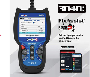 Innova 3040RS v1 Advanced Automotive Diagnostic Scanner Scan Tool (MAC001509)