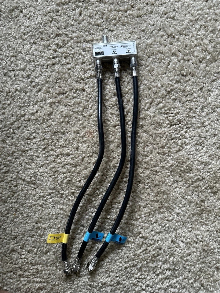 Antena/satélite coaxial Dish Network Triplexer 175284 con cables. Foto 2 de 2