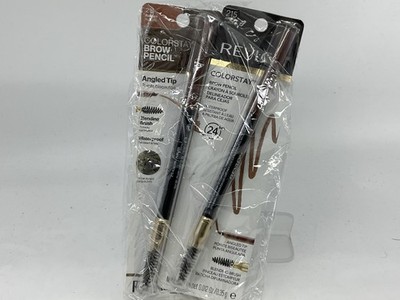REVLON ColorStay Eyebrow Pencil Waterproof 215 Auburn, 2 pack