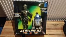 Star Wars KENNER 1998 Electronic C-3PO + R2-D2 Light & Sound Neu OVP