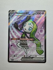 Pokemon BLK Meloetta EX 159/086 Schwarze Blitze Boosterfrisch Deutsch