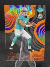 2020 Illusions Mystique Tua Tagovailoa Orange RC Miami Dolphins Rookie Acetate