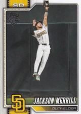 2026 Topps Series 1 Baseball - Jackson Merrill #229 - San Diego Padres