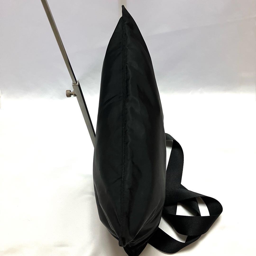 Prada tote bag large capacity triangular logo nyl… - image 7