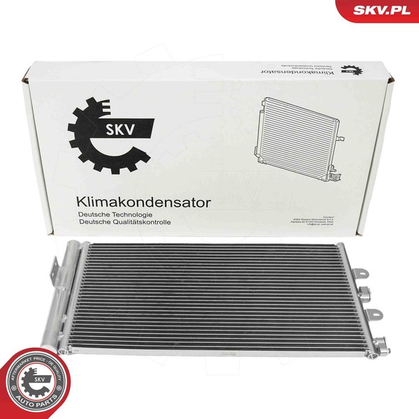 Esen SKV Kondensator Klimaanlage Aluminium Mit Trockner FüR Fiat Punto Van-image