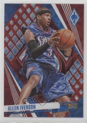 2023-24 Panini Phoenix International Red 62/75 Allen Iverson #8 HOF 06or