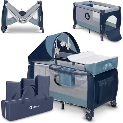 Lionelo Sven Plus 2-in-1 Reisebett & tragbare Babyzone (0-36 Monate)