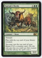 Garruk's Horde Normal R Magic 2012 (M12) 176 LP