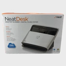 Neat Desk ND-1000 Desktop Scanner & Digital Filing System- Brand New