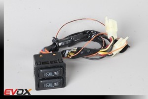 08-15 Mitsubishi lancer evolution x SWITCH heated SEATS buttons and harness