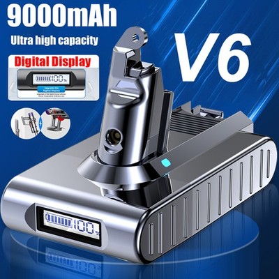 21.6V 9500mAh Battery For Dyson V6 SV03 SV04 SV05 SV09 SV08 DC58 DC59 Animal new