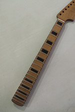 24-inch Big head Style 22fret roasted maple electric guitar neck Maple inlay