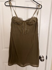 Urban Outfitters Olive Mini Dress GRN/VERT Size Medium NEW NWT