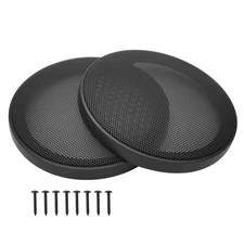 6" Speaker Grill Covers, Car Speaker Subwoofer Guard Protector, ABS Plastic F...