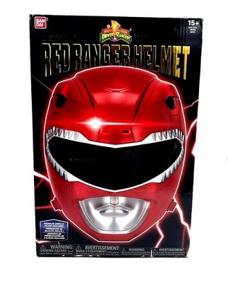 ハズブロ パワーレンジャー レッドレンジャー 1/1 ヘルメット Mighty Morphin Power Rangers Legacy Red Ranger Helmet 1:1 Bandai