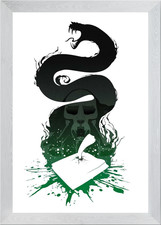 Chamber of Secrets Battle Framed Wall Art Poster Canvas Print Picture