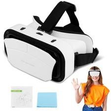 Virtual Reality Goggles, 3D VR Glasses Adjustable VR Virtual Reality Headset ...