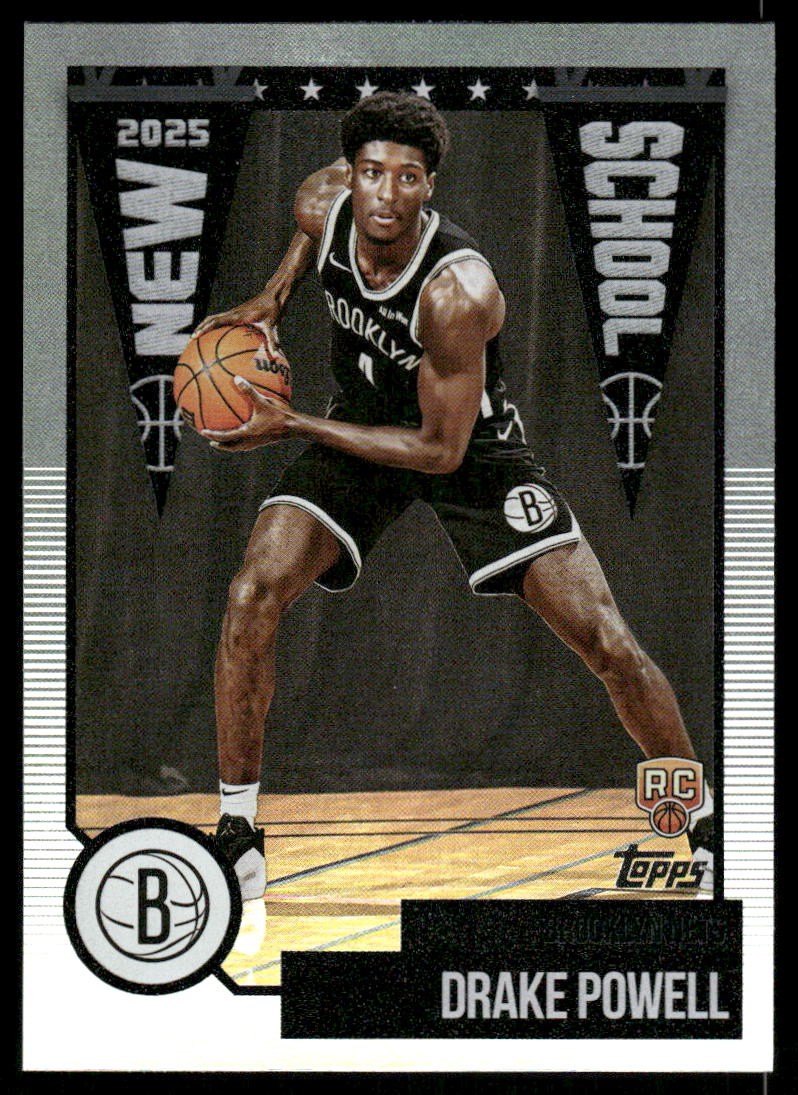 2025-26 Topps New School #NS22 Drake Powell - BSK
