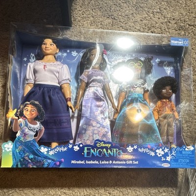 JAKKS Pacific Disney Encanto Doll Playset Mirabel Isabela Luisa Antonio 4pcs