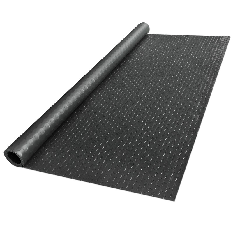 13x5 FT Garage Floor Mat Roll Non Slip Car Parking Protect Cover PVC Closeout