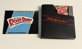 Who Framed Roger Rabbit Nintendo NES Video Game CIB Complete Tested