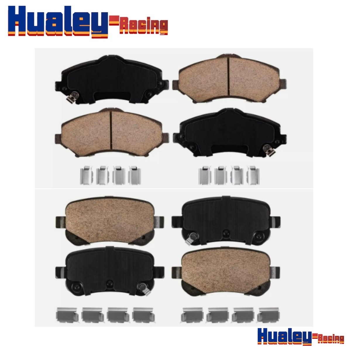 Front and Rear Ceramic Brake Pads for Town Country Grand Caravan Journey Routan