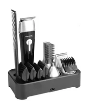 SMINIKER Professional 5 in 1 Multi-functional Waterproof Man's Grooming Kit H...