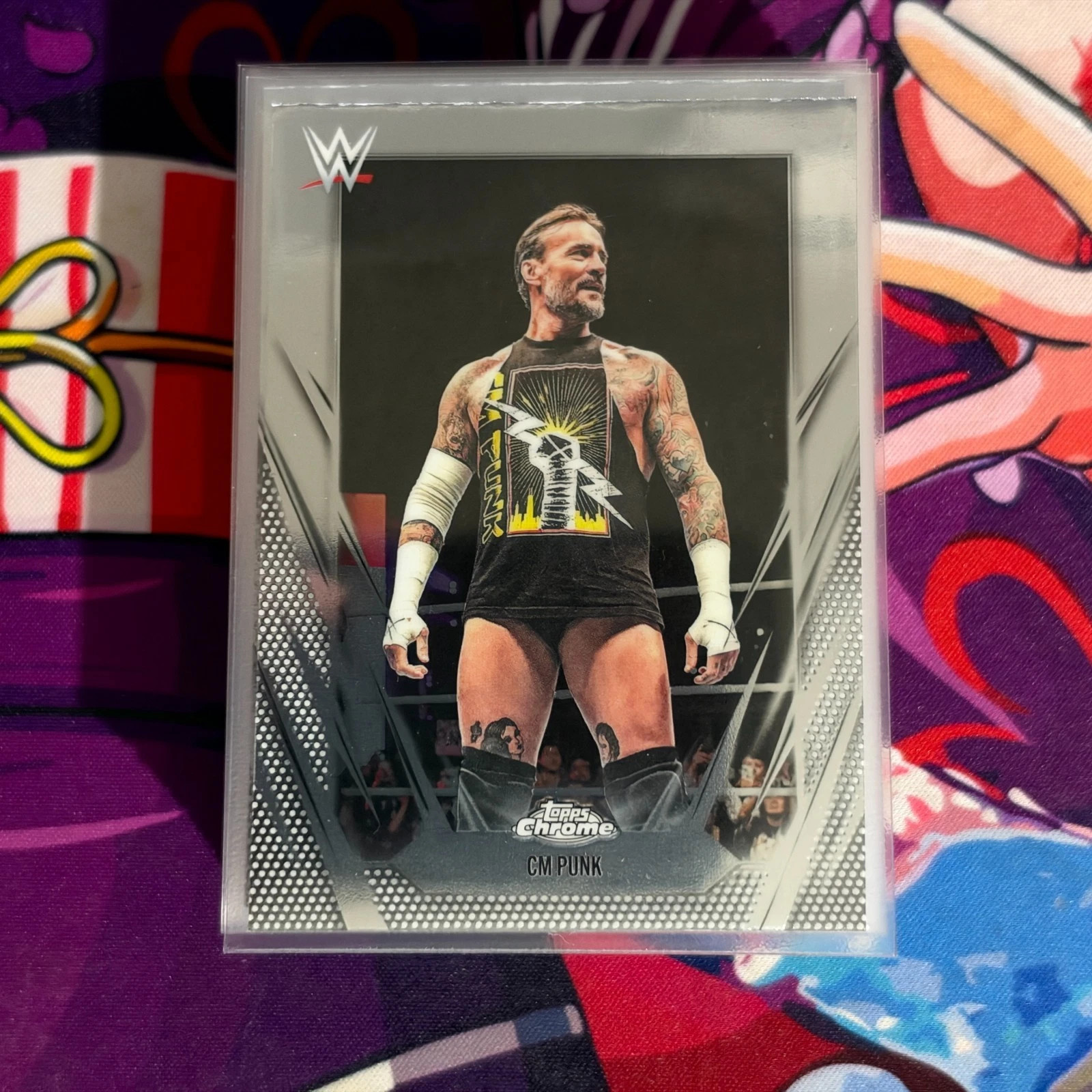 CM Punk -- #49 -- Base -- 2026 Topps Chrome WWE