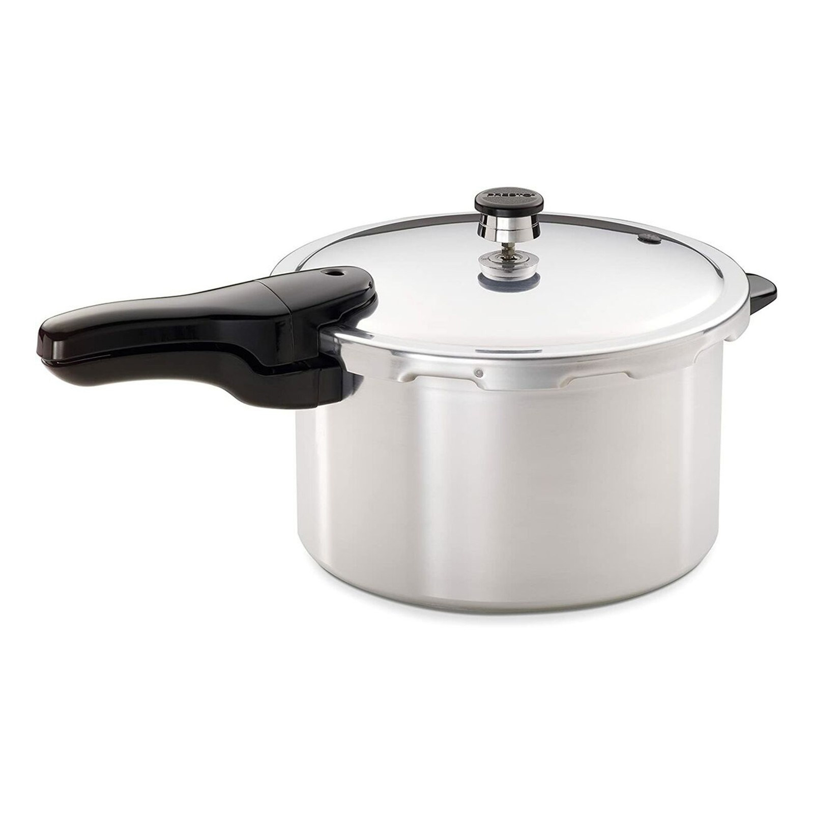 Presto 01282 8 Quart Aluminum Pressure Cooker, Regulator & C