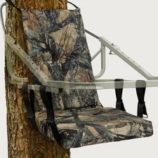 Tree Stand Seat Replacement,Camo Adjustable Treestand Seat Cushion for Deer Hunt