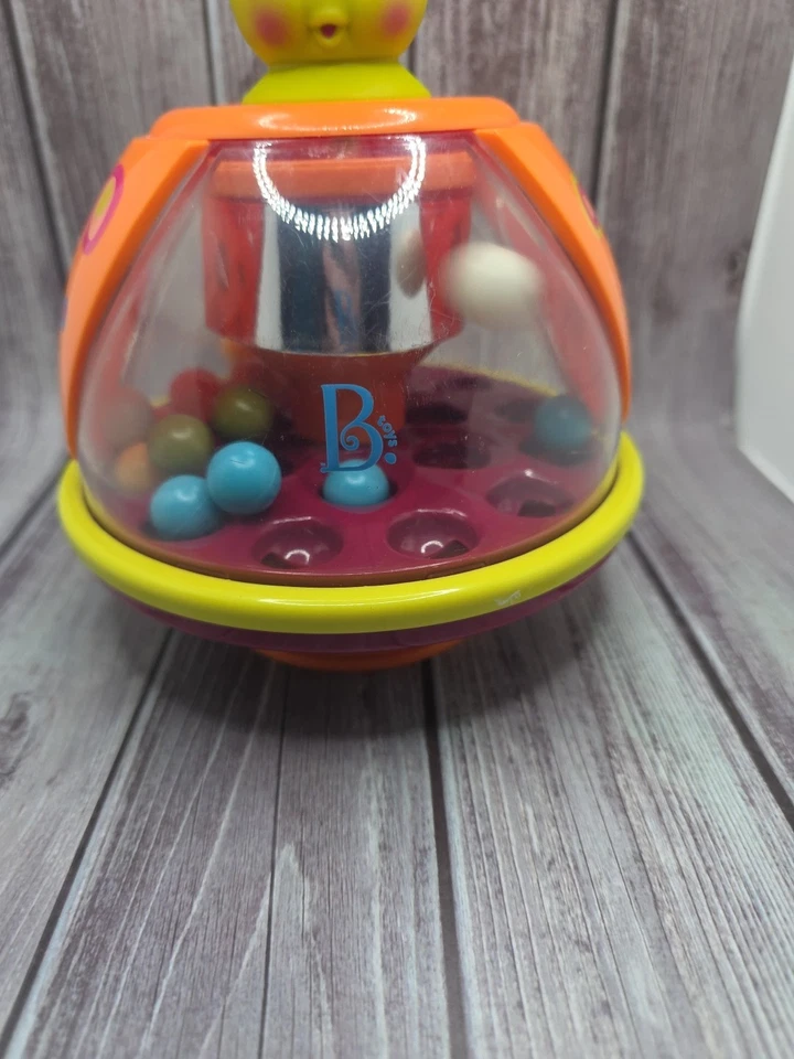 Juguete B Toys Poppitoppy Ball Popper - ¡Excelente juguetes giratorios para niños pequeños! Foto 3 de 4