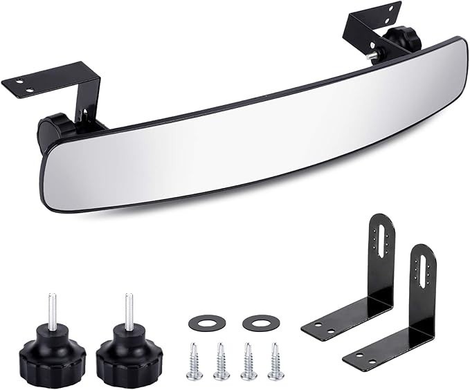BETOOLL 16.5" Golf Cart Rear View Mirror Fits for EZGO, Cent
