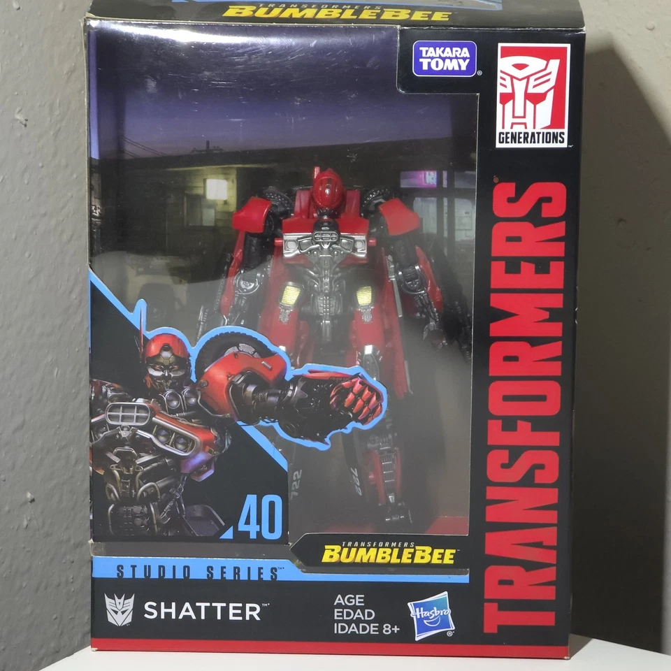 Фигурка Transformers Studio Series 40 Deluxe Class Bumblebee Movie Shatter - Изображение 3 из 4
