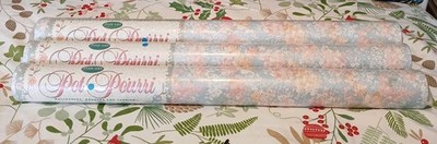 Vintage Fine-Art Pot Pourri blau/rosa ditsy Floral Cottagecore Prärie Tapete X3