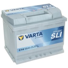Varta 12V 56Ah 480A/EN Autobatterie SLI Dynamic C14 Starterbatterie