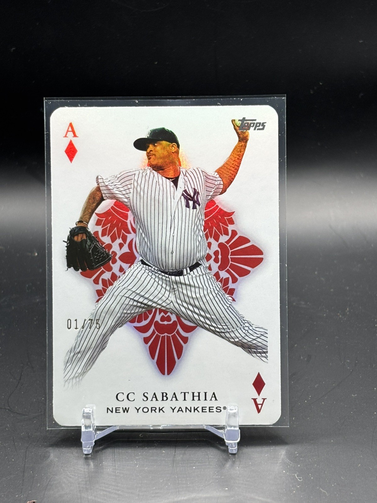2023 Topps - All Aces Gold Back C.C. Sabathia 01/75 #AA-38 Book End SSP
