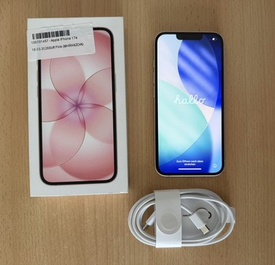 Apple iPhone 17e 256GB Rosa  Pink | Wie NEU | OVP | Dual- Sim / EU Gerät