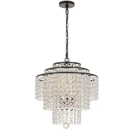 Crystorama Lighting - Four Light Chandelier - Chandelier - Arielle - Three Light - Picture 1 of 4