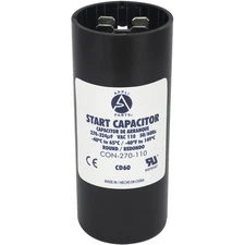 Appli Parts Motor Start Capacitor 300-360 Mfd microfarads uF 110-125 VAC Univ...