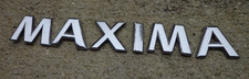 Nissan Maxima Emblem Letters Badge Decal Trunk Rear Oem Genuine Original Stock Nissan Maxima Emblem Letters Badge Decal Trunk Rear Oem Genuine Original Stock