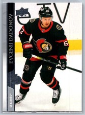 Evgenii Dadonov 598 2020-21 Upper Deck Ottawa Senators Card
