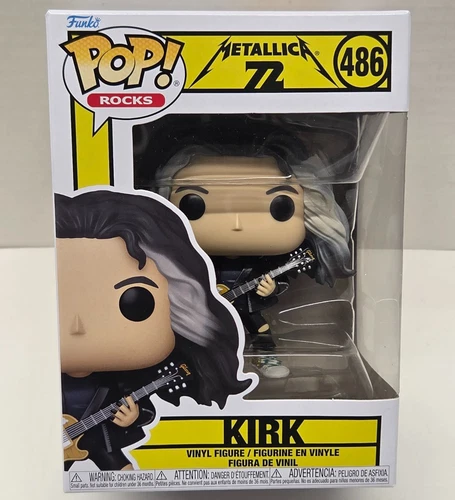 KIRK - Metallica 72 Seasons Funko POP! Rocks #486 Vinyl Figure NEW / MINOR WEAR