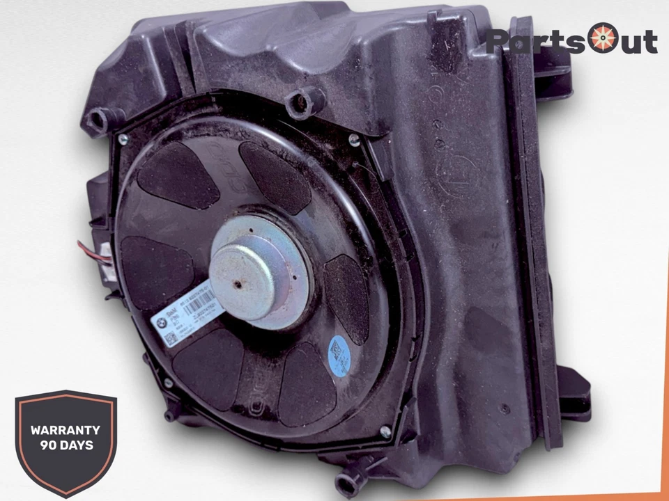 BMW 535i 550i GT 2010-2017 altavoz de piso izquierdo subwoofer 65139227475 OEM Foto 3 de 4