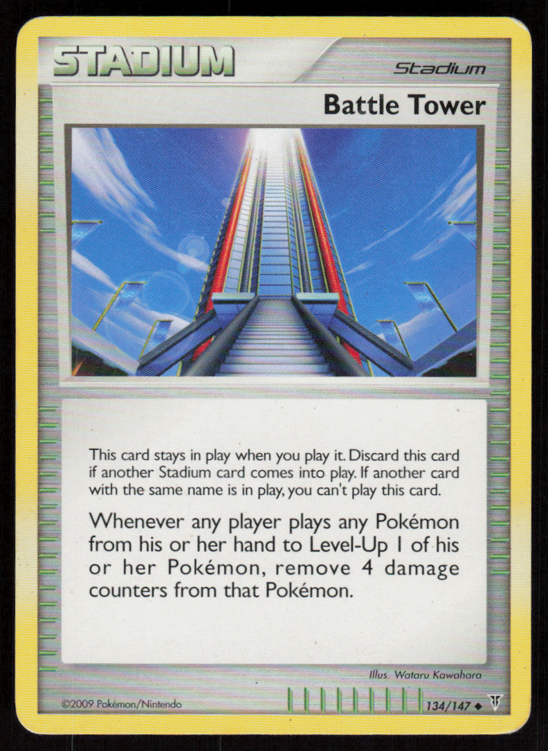 Battle Tower 134/147 Uncommon Supreme Victors Pokemon LP