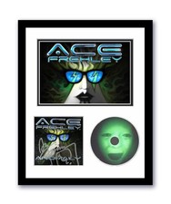 KISS Ace Frehley Autographed Signed 11x14 Custom Framed CD Photo Anomaly ACOA