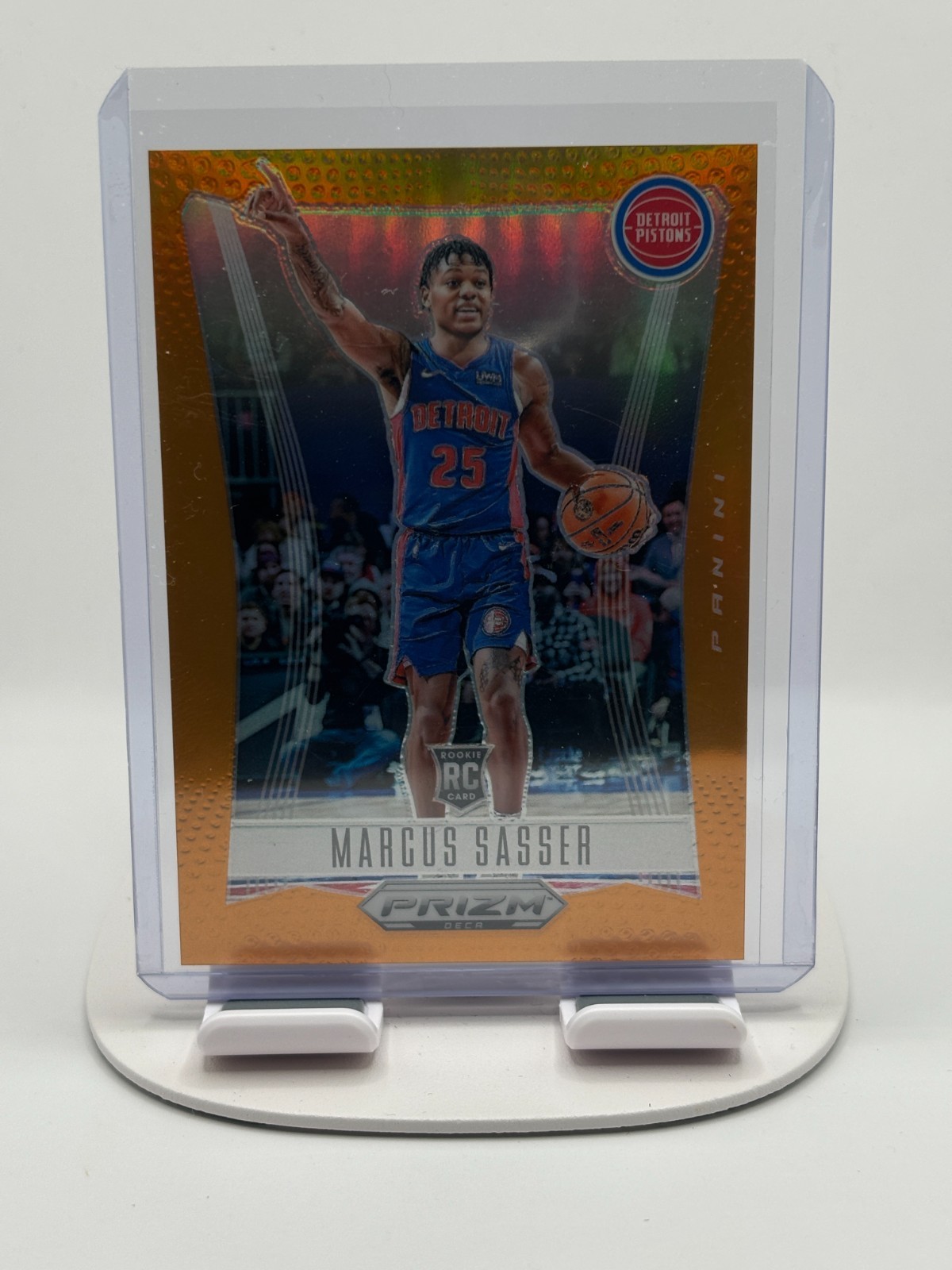 2023-24 Prizm Deca Marcus Sasser Orange /49 Pistons