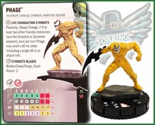 Marvel Heroclix PHAGE - 022 - UNCOMMON Venom Set