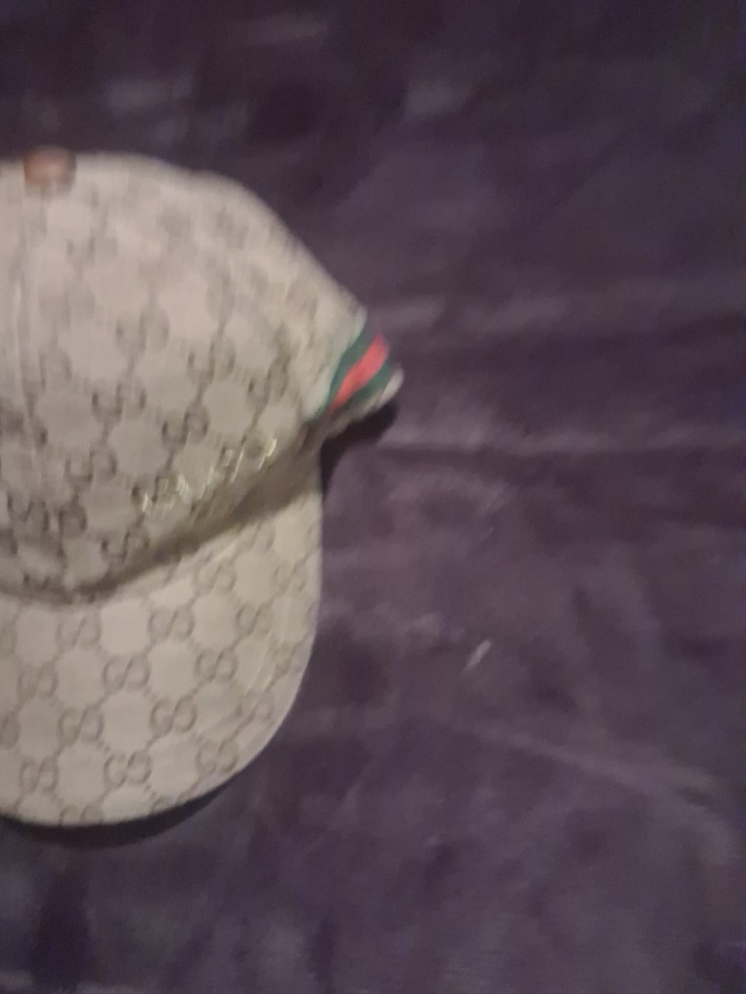 Authentic GUCCI Webbing Trimmed Monogram Canvas B… - image 4