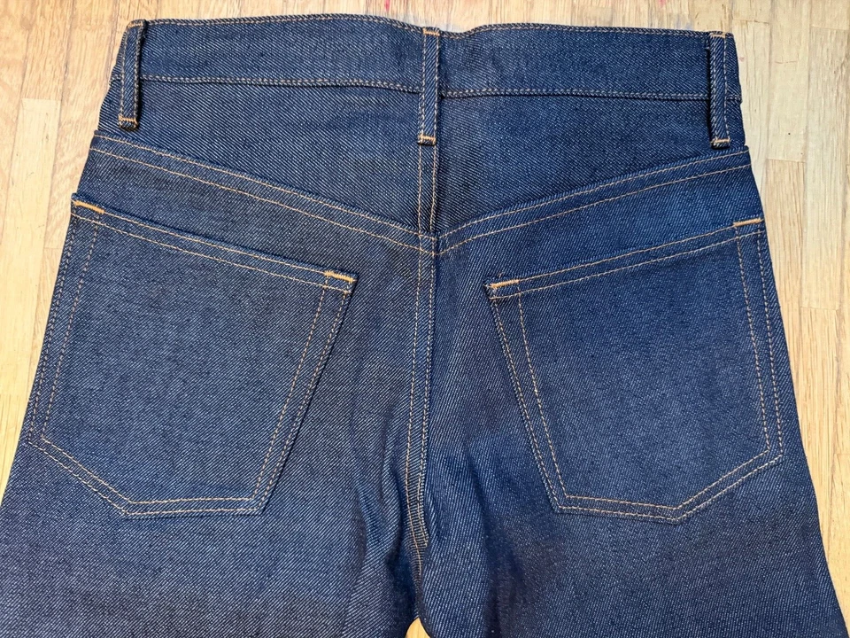 A.P.C. NEW STANDARD Raw Selvedge Denim Jeans  size W 24 (26) / L 34  Neu BNWOT - Bild 2 von 4